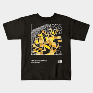 Fool's Gold / Minimalist Style Graphic Design Kids T-Shirt